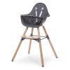 Стульчик для кормления 2in1 Childhome Evolu 2 Natural Anthracite