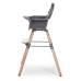 Barošanas Krēsls 2in1 CHILDHOME Evolu 2 Chair Natural anthracite