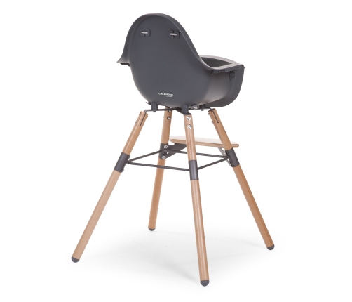 Barošanas Krēsls 2in1 CHILDHOME Evolu 2 Chair Natural anthracite