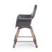 Barošanas Krēsls 2in1 CHILDHOME Evolu 2 Chair Natural anthracite