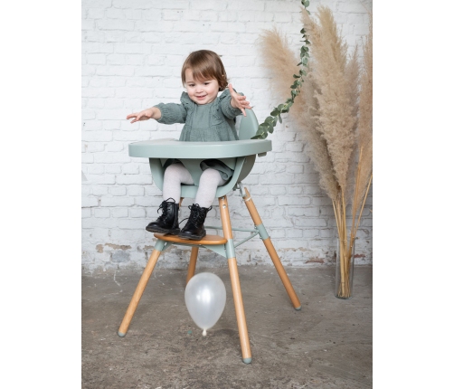 Стульчик для кормления 2в1 Childhome Evolu 2 Natural Mist