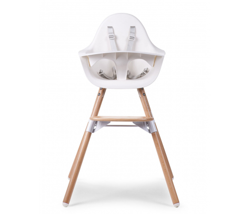 Стульчик для кормления 2в1 Childhome Evolu 2 Natural White