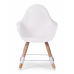 Стульчик для кормления 2в1 Childhome Evolu 2 Natural White