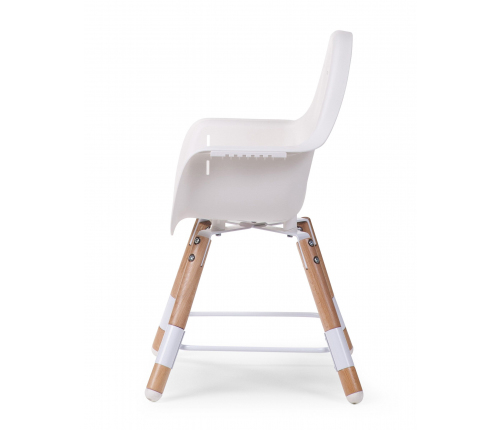 Стульчик для кормления 2в1 Childhome Evolu 2 Natural White