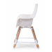 Стульчик для кормления 2в1 Childhome Evolu 2 Natural White