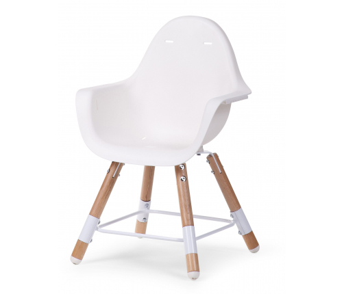 Стульчик для кормления 2в1 Childhome Evolu 2 Natural White