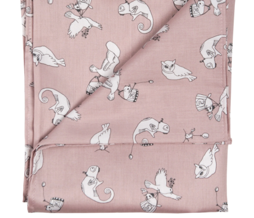 Подушка - подкова для кормления TROLL rose