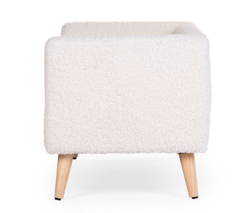 Bērnu Dīvāns Sols Childhome Bench Teddy Off white