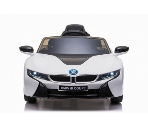 Bērnu Elektroauto ar pulti BMW i8 Coupe White JE 1001