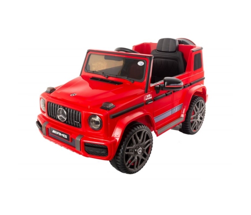 Bērnu Elektroauto ar pulti Mercedes AMG G63 Red