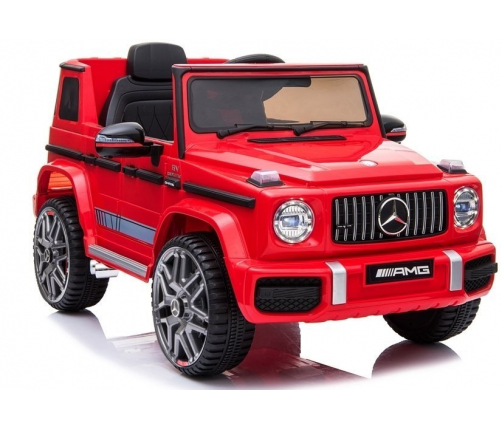 Bērnu Elektroauto ar pulti Mercedes AMG G63 Red