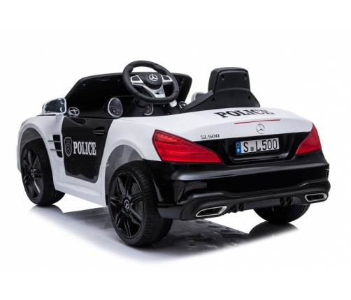 Bērnu Elektroauto ar pulti Mercedes SL500 Police S301