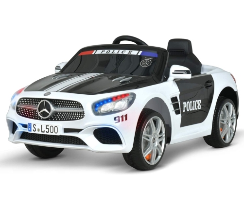 Bērnu Elektroauto ar pulti Mercedes SL500 Police S301