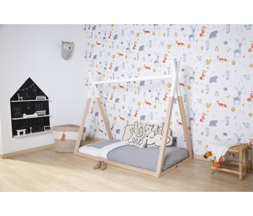 Bērnu gulta 140X70 сm Childhome TIPI COT Natural White