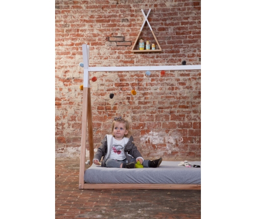 Bērnu gulta 140X70 сm Childhome TIPI COT Natural White