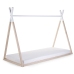 Детская кровать 200x90 см Childhome TIPI COT Natural White