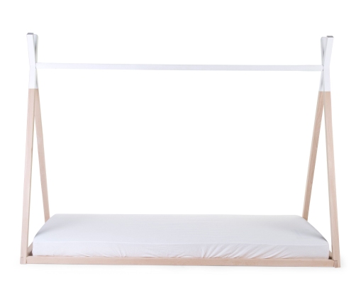 Детская кровать 200x90 см Childhome TIPI COT Natural White