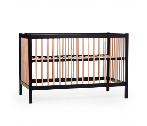 Детская кроватка 60x120 см Childhome Cot 97 Black Natural