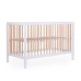 Детская кроватка 60x120 см Childhome Cot 97 White Natural