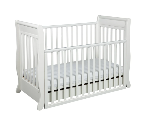 Детская кроватка с ящиком и опускающейся боковиной TROLL Romantica wax COT-RM0127-WAX