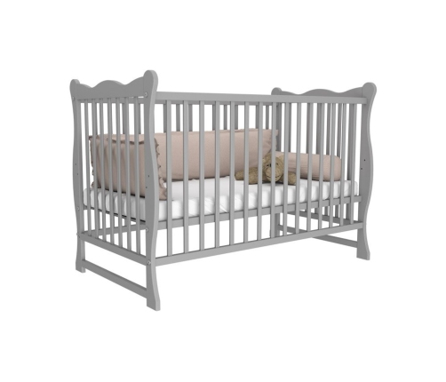 Bērnu gulta Bobas Julia Grey 120x60 cm