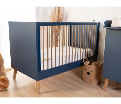 Детская кровать Трансформер 70x140 см Childhome Bold Blue