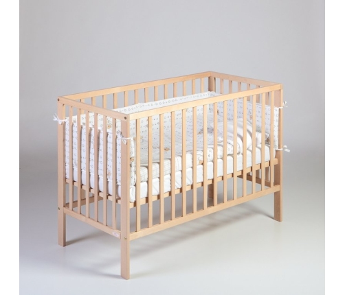 Bērnu gulta TROLL Alva Natural COT-AL0296