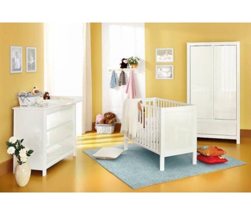 Bērnu gulta TROLL Loft White COT-LF0274-WH