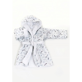 Bērnu halāts ar kapuci Troll Bathrobe Feather ASC-BRFE01-AS-WH Bērnu halāts ar kapuci Troll Bathrobe Feather ASC-BRFE01-AS-WH