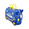 Bērnu koferis ar riteņiem Trunki Percy Police car