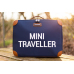 Детский чемодан Childhome Mini Traveller Navy White