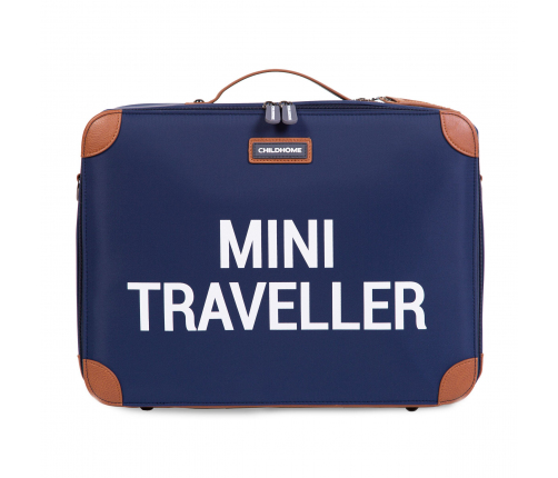 Детский чемодан Childhome Mini Traveller Navy White