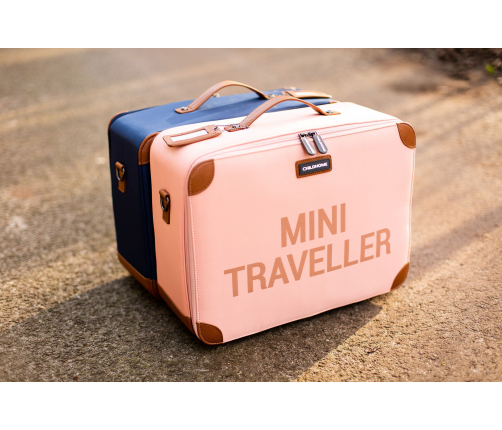 Детский чемодан Childhome Mini Traveller Navy White