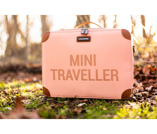 Детский чемодан Childhome Mini Traveller Pink Copper