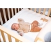 Bērnu matracis manēžai Divpusējs Childhome Teddy Jersey Melange Beige / Muslin