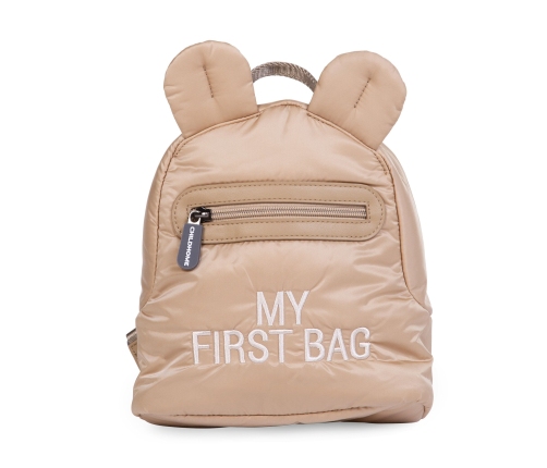 Детский рюкзак Childhome My First Bag Puffered Beige