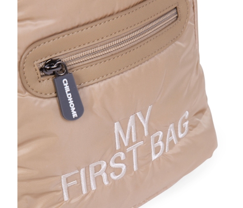 Детский рюкзак Childhome My First Bag Puffered Beige