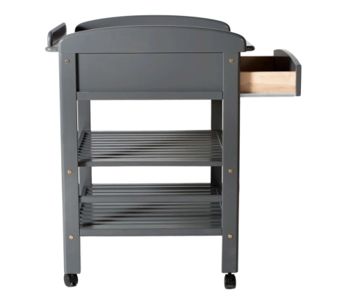 Детский пеленальный стол с ящиком TROLL Anna Lux Grey CTL-LX0122