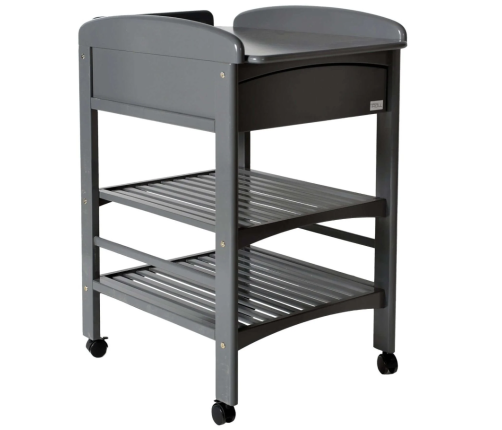 Детский пеленальный стол с ящиком TROLL Anna Lux Grey CTL-LX0122