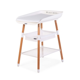 Детский пеленальный стол с полками Childhome Evolux Natural White