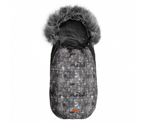 Спальный мешок для коляски Sensillo Olaf Dots graphite