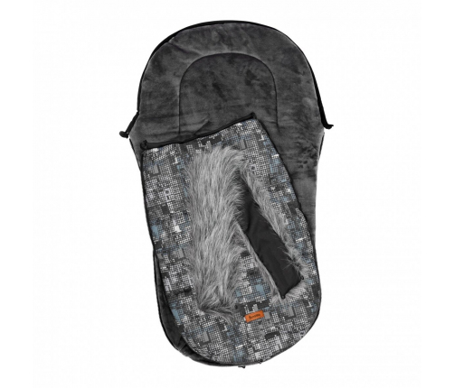 Спальный мешок для коляски Sensillo Olaf Dots graphite