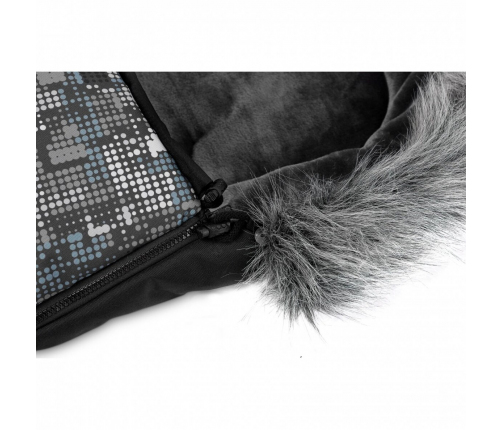 Спальный мешок для коляски Sensillo Olaf Dots graphite