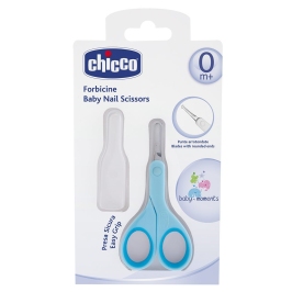 Ножницы с закругленными концами 0m+ Chicco blue 154491.9 Ножницы с закругленными концами 0m+ Chicco blue 154491.9