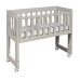 Колыбель с опускающейся боковиной TROLL Bedside Grey SWC-BD0062