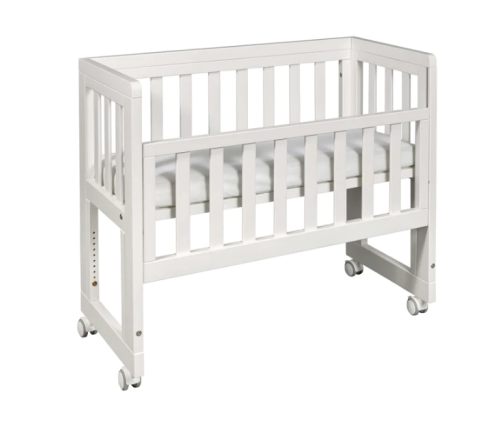 Колыбель с опускающейся боковиной TROLL Bedside White SWC-BD0315