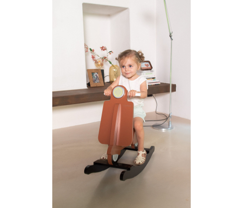 Детская качалка Скутер Childhome Scooter Rust Black