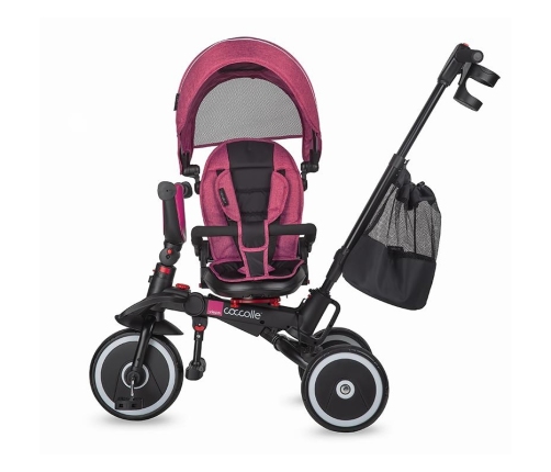 Детский трехколесный велосипед Coccolle Vispo 360 Magenta