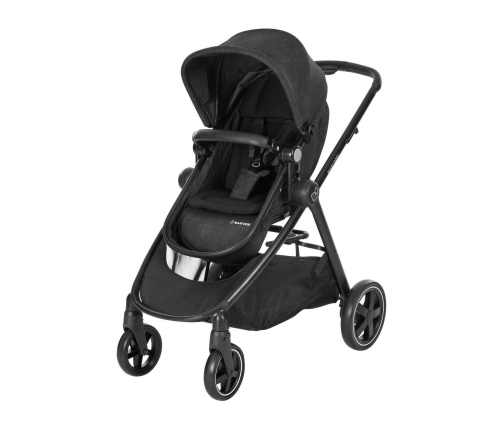 Bērnu universālie Ratiņi - transformeri 2 vienā MAXI-COSI Zelia Nomad Black