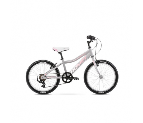Bērnu velosipēds Romet JOLENE KID 1 Grey/pink 20 collas